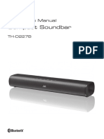 JVC Soundbar TH-D227B Manual-4