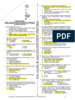 Majorship Exam Social Science 2016 Key