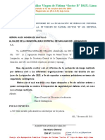 Solicito Informe de Evaluacion de Riesgo Realizado Por Defenza Civil 2022