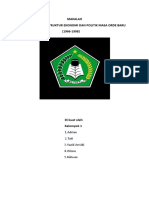 Makalah Sistem Dan Struktur Ekonomi Dan Politik Masa Orde Baru (1966-1998)