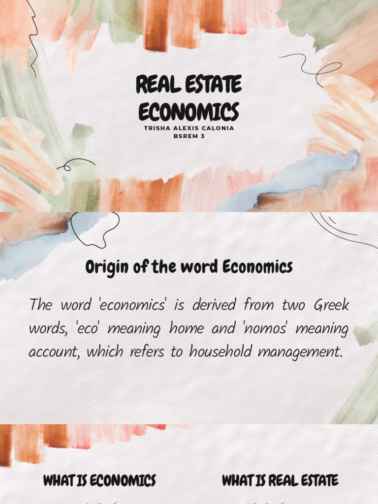 Rem 113 PDF Economics Real Estate