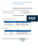 Daily Report Form Twiga 29