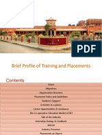 DEI-Training and Placement