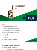 Lesson 4 Child and Infant Resuscitation v2
