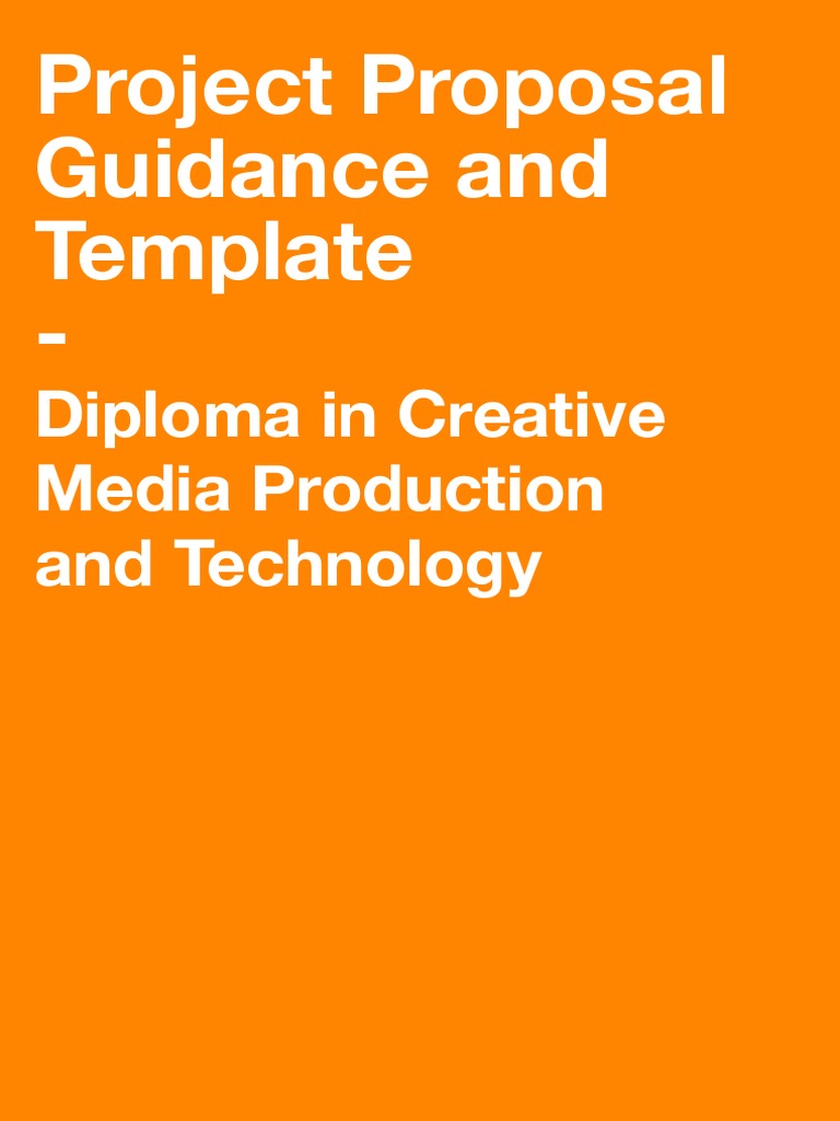 Creative Media Project Proposal Template | PDF | Cognition