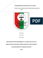 (Cover) INTEGRASI PARADIGMA SAINS DAN AGAMA