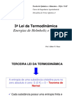 3a Lei - Helmholtz e Gibbs - 4a Aula - Apresentação