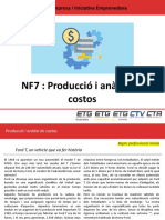 NF7. Producció I Anàlisi de Costos