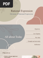 Division of Rational Expressions