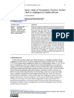 Aplication and Kinetics Study of Fractination Pyrolysis Product From Cashew Nut Shell As Antifungal of Candida Albicans