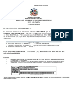 Administración de Documentos CERT DGII 04-2023