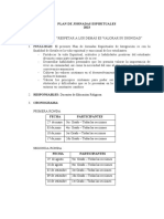 Plan de Jornadas - Primera Ronda 2023