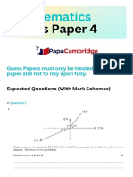 AS & A Level 9709 Mathematics Paper 4