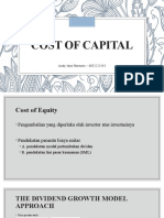 Cost of Capital