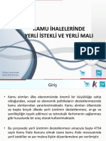 Yerli Malı Ve Yerli Istekliler Sunum