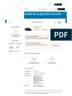 Consulte El Estado de Su Garantía o Servicio