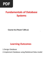 Cours Database System