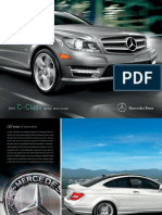 2012 Mercedes Benz C Class Brochure