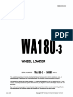 Shop Manual Wa180-3