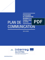 Plan de Communication Alcotra 0