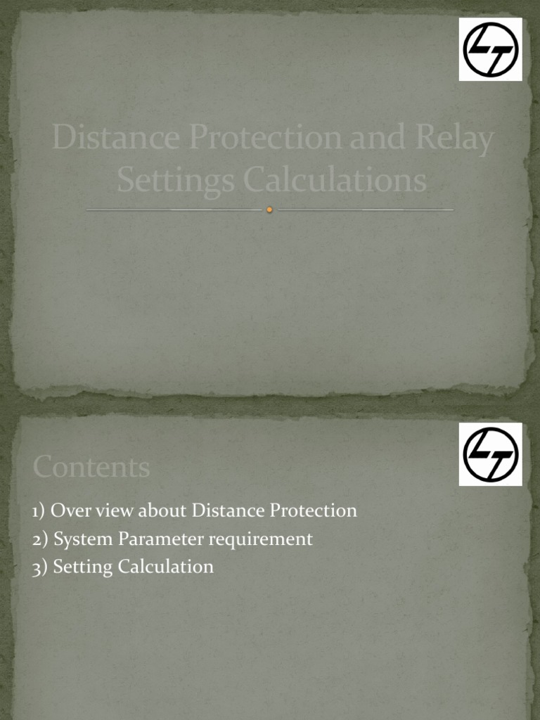 Distance Relay Setting Calculations Guide | PDF | Electrical Impedance ...