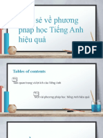 Chia Sẻ Phương Pháp Học TAnh