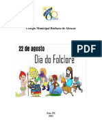 Projeto Folclore Cmba 2021