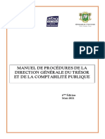 Manuel de Procedures DGTCP 2