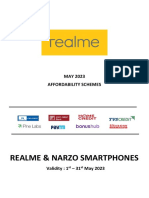 Realme and Narzo - May 2023 - Scheme Letter Revised