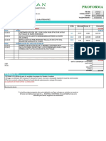 Proforma Gilson Enchapes