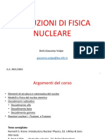 Elementi Di Struttura e Sistematica Del Nucleo