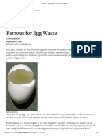 Famous For Egg Waste - Penn State University