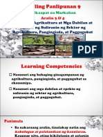 AP9 Q4 Aralin 3-4 Presentation-Sektor NG Agrikultura, Dahilan at Epekto