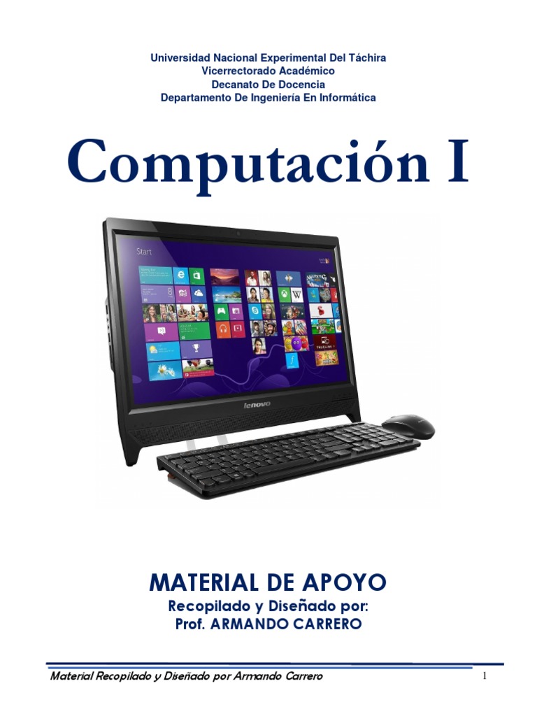 UNIDAD I Computación I Teoria de La Computación | PDF | Hardware de la ...
