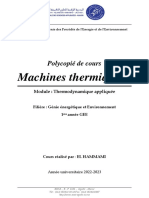 Polycopié_ de Cours Machines Thermiques-2023