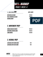 Basketball High Performance - Sample Workout 1