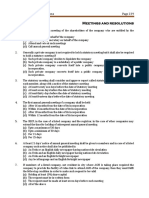 MCQS Chapter 8 Company Law 2017