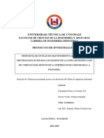 Plan de Mantenimiento - RCM - Caisapanta. C - Paucar. J