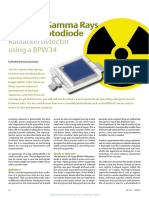 Measure Gamma Rays With A Photodiode