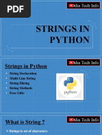 Strings in Python