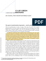 The Politics of Green Transformations - CHPT 1