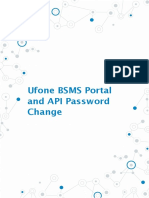Ufone BSMS Portal and API Password Change v2
