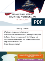Bedah Kisi - Kisi Soal Kompetensi Profesional PPG PAI-21 Nop 2021