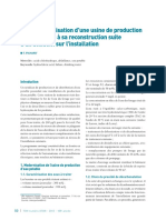 P - de La Modernisation D'une Usine de Production D'eau Potable À Sa Reconstruction Suite À Un Accident Sur L'installation - P