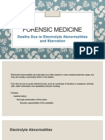 4 - Deaths Due To Electrolyte Abnormalities and Starvation