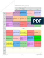 Horario Semanal: Grupos de Alumnos: E4B E4BOH