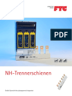 Busbars For NH Fuse Switch Disconnectors