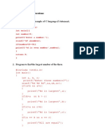 Review Questions 7 (Selection Structure)