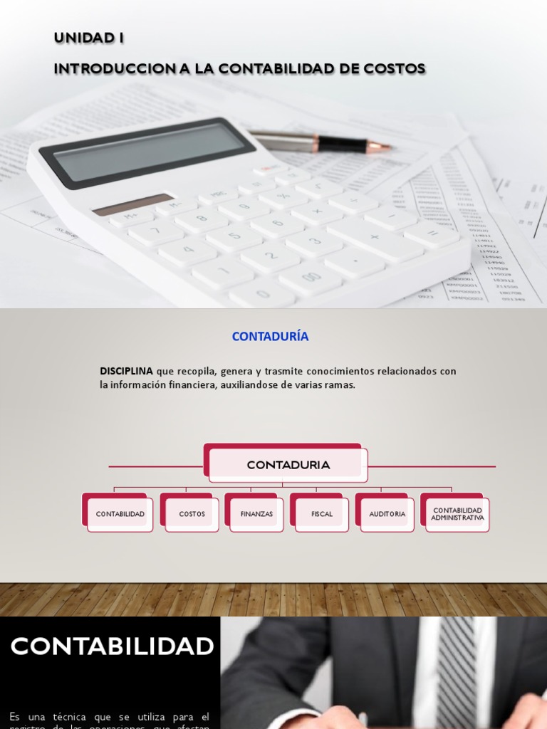 Unidad I Introduccion A La Contabilidad de Costos | PDF | Costo ...