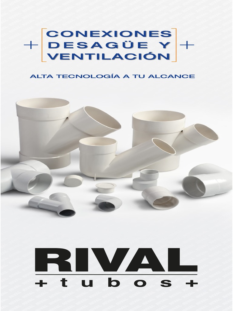 Conexiones de Desagüe y Ventilación Rival | PDF | Procesos industriales